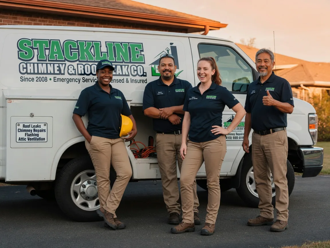 Chimney flashing repair company in Brownsville, PA